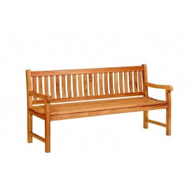 Banc de jardin en teck Bretagne 150cm