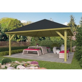 Pavillon de jardin 30m2 550x550cm EXTREMO