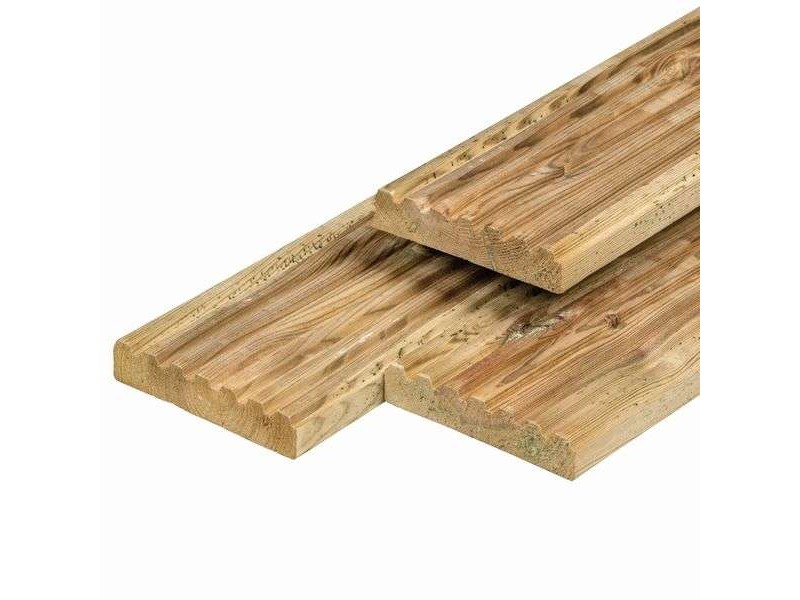 Lame de terrasse en pin imprégné