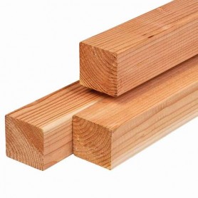Poteau en douglas 8.5x8.5x300 – Bois Raboté et Séché