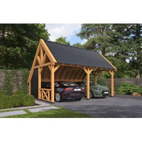 Bâtiment Billund XL 600x460cm Red Class Wood Type 2