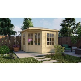 Abri de jardin 9m2 300x300cm Asmund