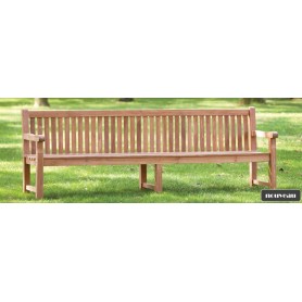 Banc de jardin en TECK 3 pieds 210cm
