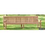 Banc de jardin en TECK 3 pieds 210cm
