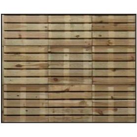 Dalle de jardin modèle droit