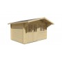 Chalet bois 12m2 300x400cm Rorik