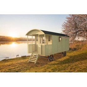 Roulotte en bois 240x600cm