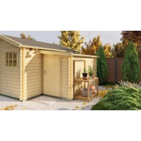 Chalet annexe 28mm 160x220cm - Jardin et chalet