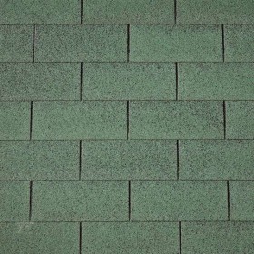 Bardeaux de toiture droits vert 3m2 (shingle)