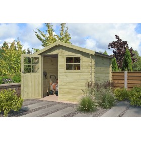 Photo de l'abri de jardin 7m2 Salzland 295X248 - 28mm