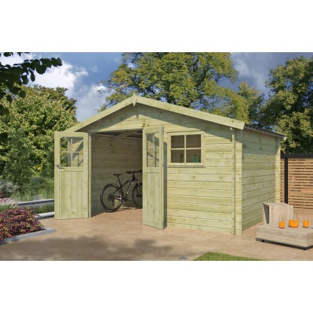 Photo de l'abri de jardin 12m2 Vevey Imprégnation verte