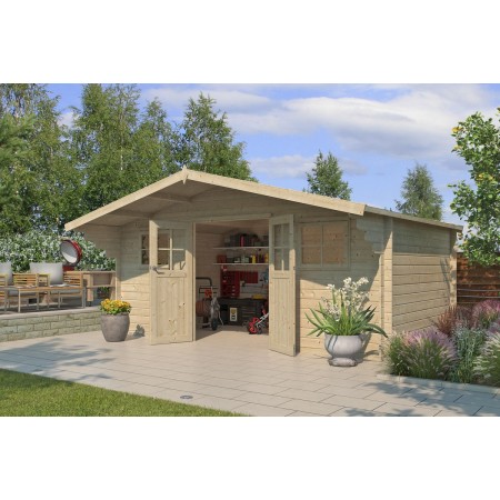 Photo de l'Abri de jardin 16m2 Winchester 505x320+90