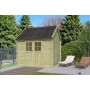 Photo 2 de l'Abri de jardin 9m2 Vienne S 295x295 - 28mm - Imprégnation