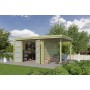 Photo du Pool House 15m2 Portland 445x325+10cm - 28mm - Imprégnation verte