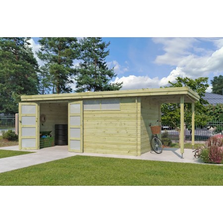 Photo du Pool House 20m2 - Imprégnation verte