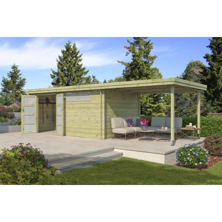 Photo du Pool House 24m2 Portland - Imprégnation verte