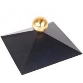 Chapeau pour chalet bois toit carré TUINDECO