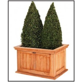 Jardinière en teck L82xl58xH47cm Flores grande