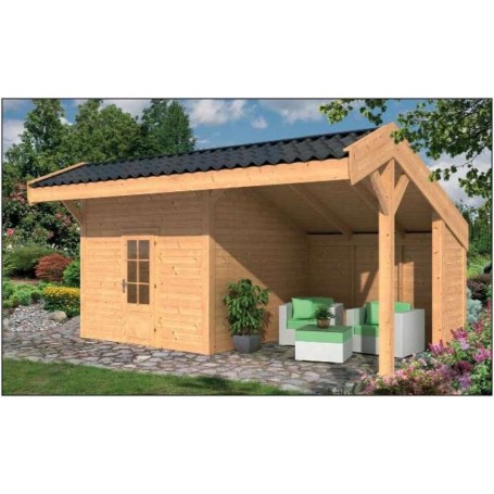 Abri douglas MARKELO 600x400cm TUINDECO