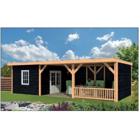 Abri douglas 45m2 900x400cm NIJVERDAL TUINDECO