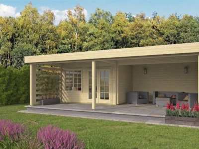 Pool House avec terrasse couverte ?