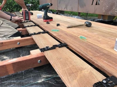 Comment construire une terrasse en matériaux composite ?