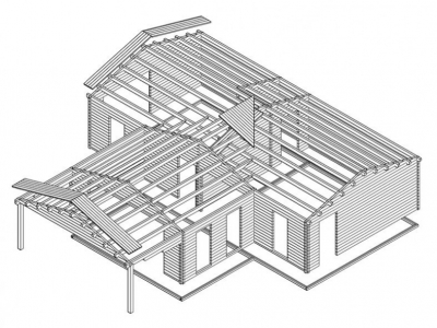 Quelle surface pour un chalet habitable en bois ? 