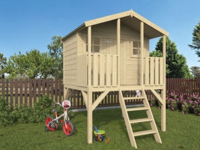 Pourquoi préférer une maisonnette en bois plutôt qu'en plastique ?