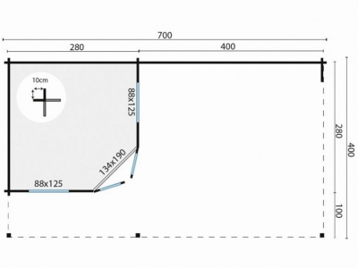 Quelle surface pour un pool house ?