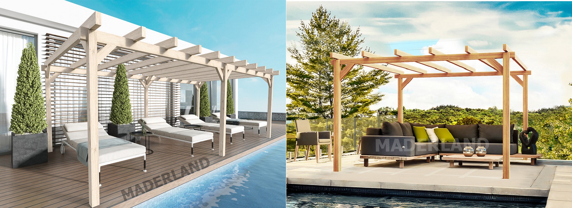 Pergola bois en kit